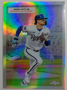 2025 Chrome Platinum 1955 Doubleheaders Bobby Witt Jr. / George Brett #55DH-12