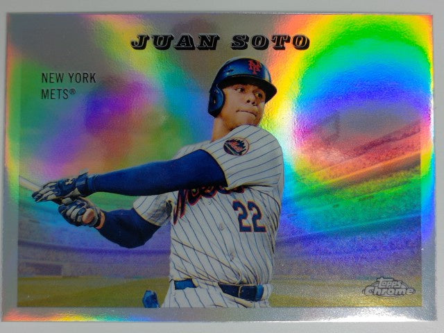 2025 Topps Chrome Platinum Baseball 1955 Topps Rails and Sails Juan Soto #55RS-1