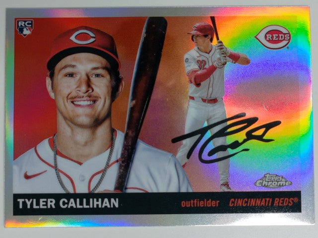 2025 Topps Chrome Platinum Anniversary Baseball Refractor Tyler Callihan #255 RC