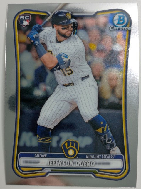 2026 Bowman Chrome Baseball Jeferson Quero #42 RC