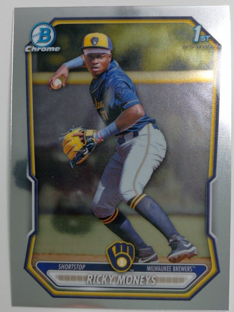 2026 Bowman Chrome Baseball Prospects Ricky Moneys #BCP-192