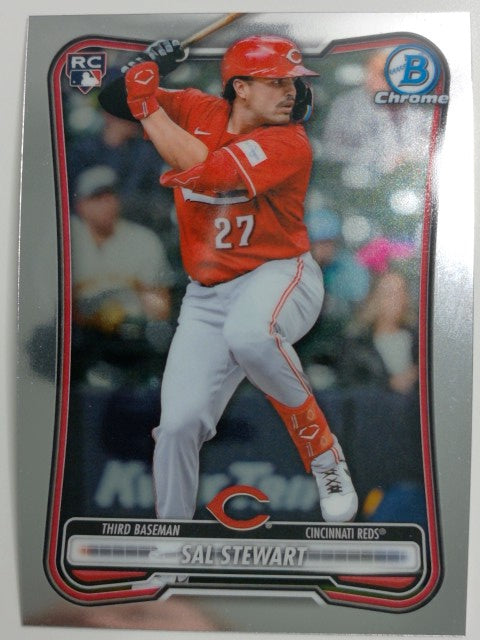 2026 Bowman Chrome Baseball Sal Stewart #48 RC