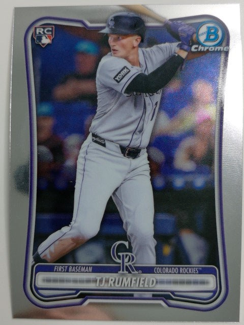 2026 Bowman Chrome Baseball TJ Rumfield #77 RC