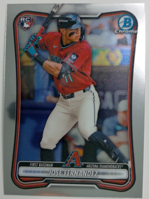2026 Bowman Chrome Baseball Jose Fernandez #40 RC