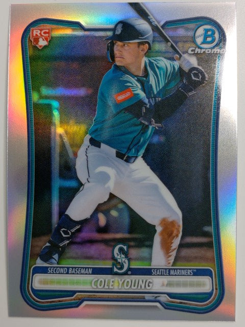 2026 Bowman Chrome Baseball Cole Young #25b
