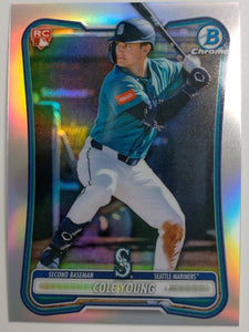 2026 Bowman Chrome Baseball Cole Young #25b