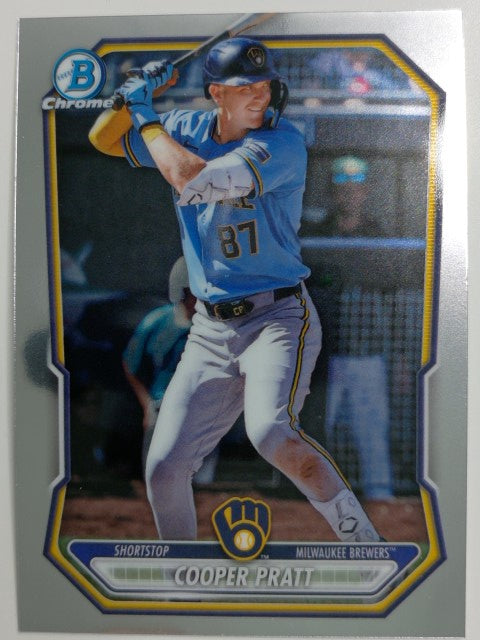 2024 Bowman Baseball Chrome Prospects Cooper Pratt #BCP-137