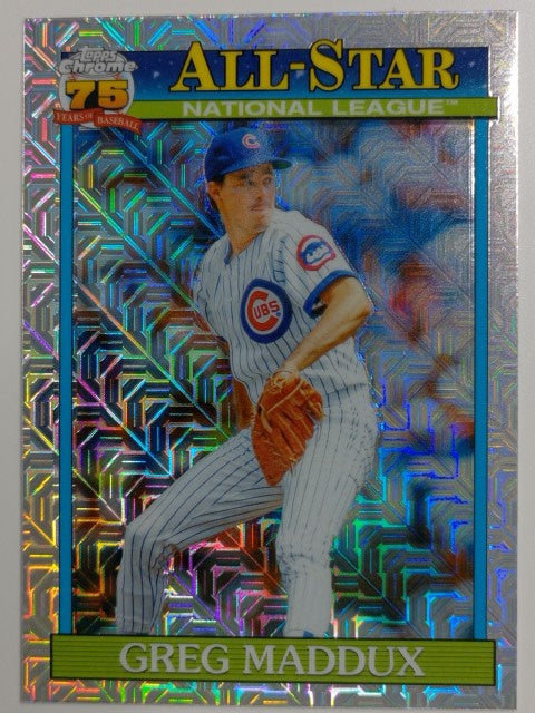 2026 Topps Baseball 1991 Topps Baseball Chrome All-Stars Greg Maddux #91ASC-48