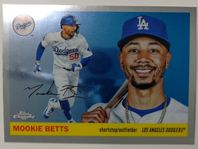 2025 Topps Chrome Platinum Baseball Mookie Betts #65
