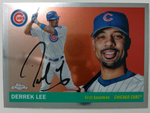 2025 Topps Chrome Platinum Baseball Derrek Lee #424