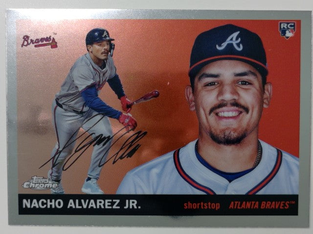 2025 Topps Chrome Platinum Anniversary Baseball Nacho Alvarez Jr. #220 RC