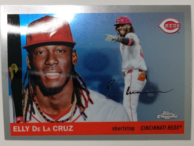 2025 Topps Chrome Platinum Baseball Elly De La Cruz #4