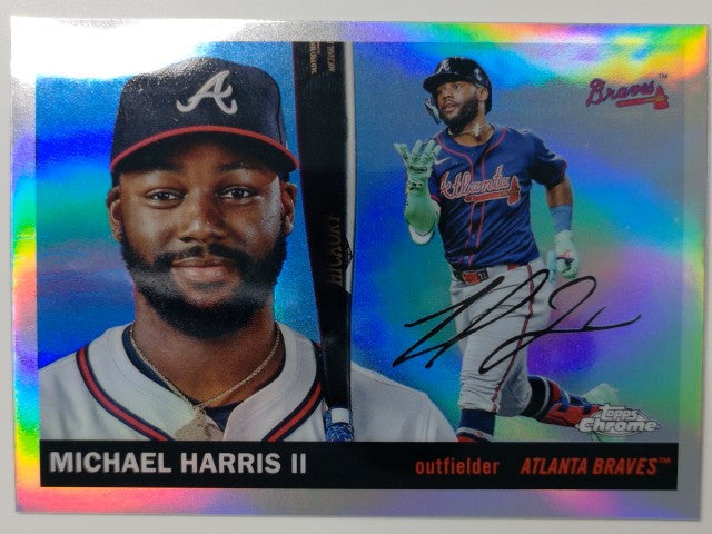 2025 Topps Chrome Platinum Baseball Refractor Michael Harris II #9