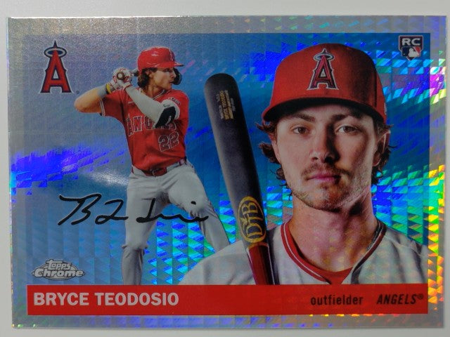 2025 Topps Chrome Platinum Baseball Prism Refractor Bryce Teodosio #286 RC