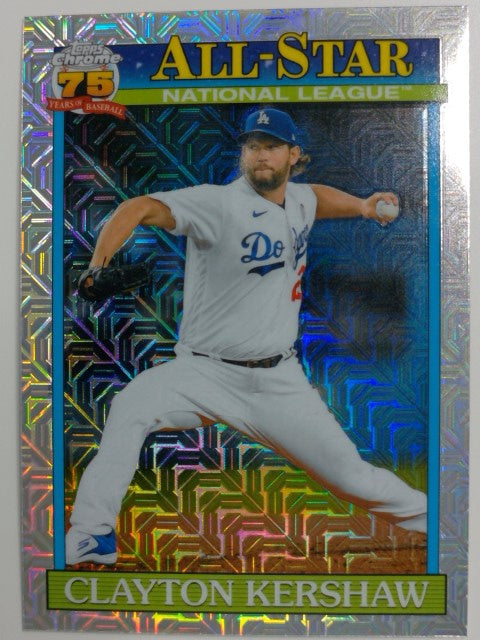 2026 Topps 1991 Topps Chrome All-Stars Clayton Kershaw #91ASC-33 Baseball