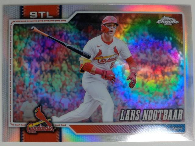 2026 Topps Chrome Baseball Refractor Lars Nootbaar #292