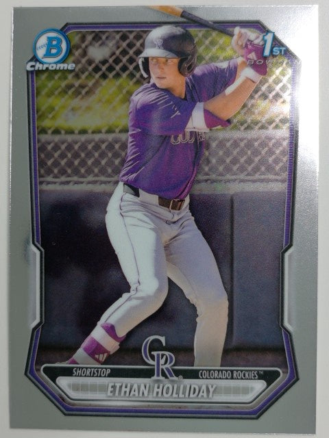 2026 Bowman Baseball Chrome Prospects Ethan Holliday #BCP-1