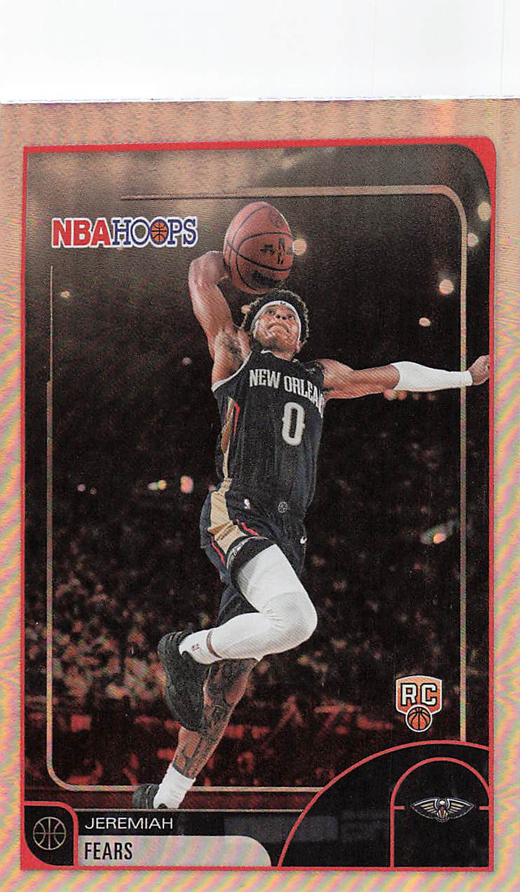 2025-26 Hoops Basketball Jeremiah Fears #48 RC