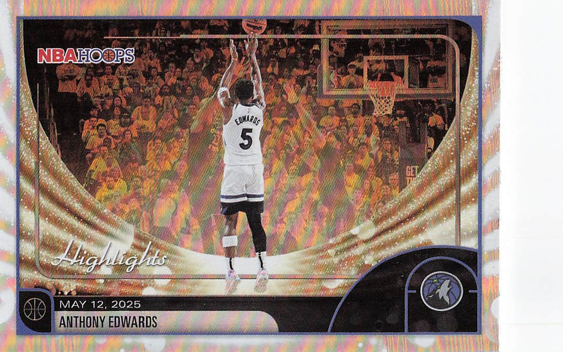 2025-26 Hoops Basketball Anthony Edwards #270