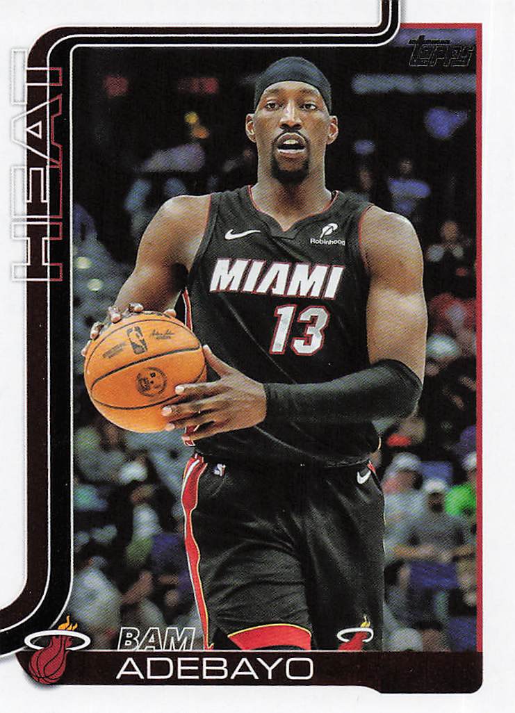 2025-26 Topps Basketball Bam Adebayo #75