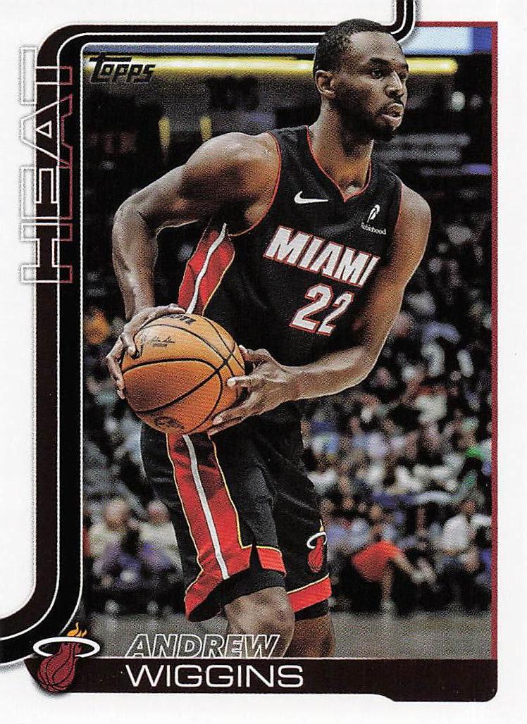 2025-26 Topps Basketball Andrew Wiggins #77