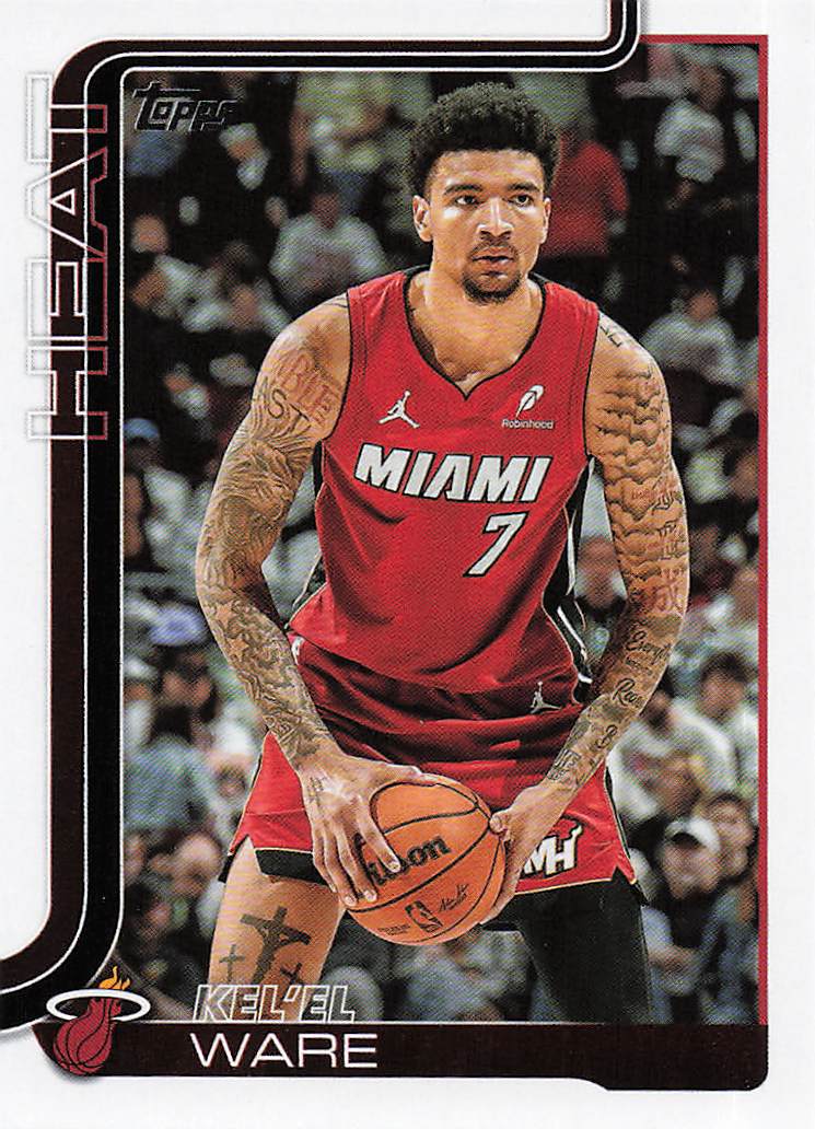 2025-26 Topps Basketball Kel'el Ware #74