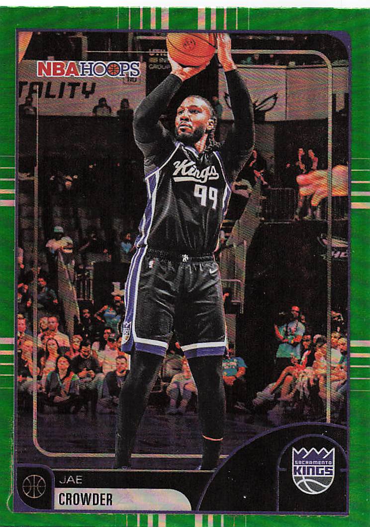 2025-26 Hoops Basketball Green Hoops Jae Crowder #101