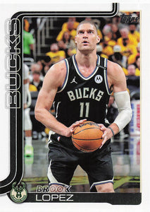 2025-26 Topps Basketball Brook Lopez #58
