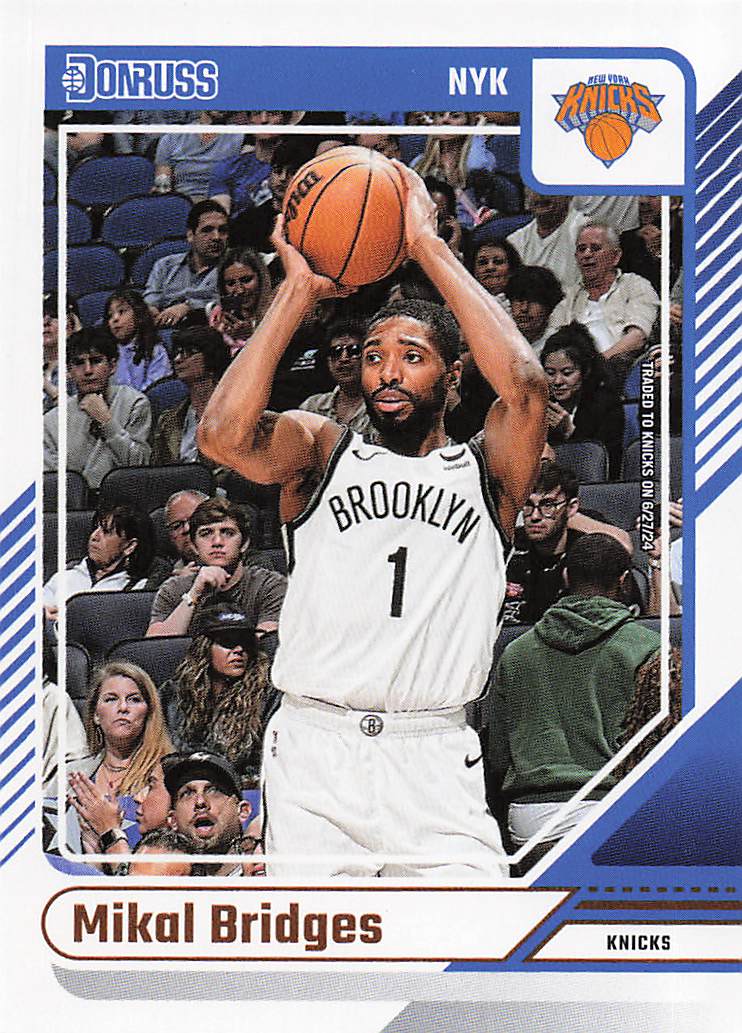 2024-25 Donruss Basketball Mikal Bridges #199