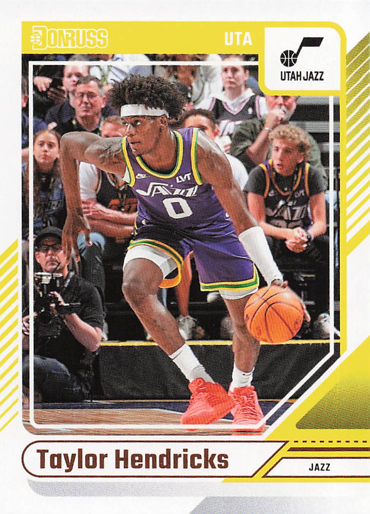 2024-25 Donruss Basketball Taylor Hendricks #84