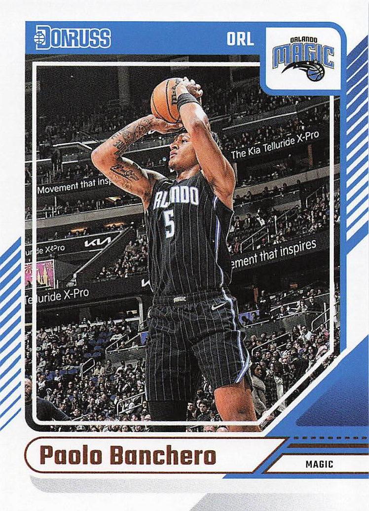 2024-25 Donruss Basketball Paolo Banchero #2