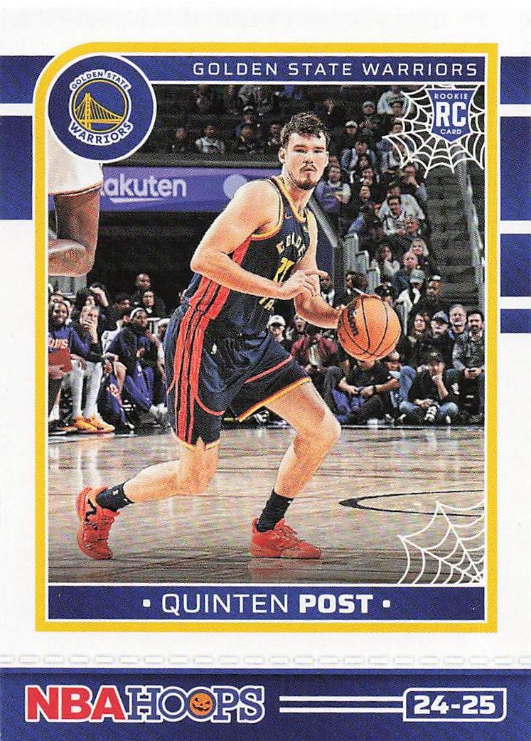 2024-25 Hoops Haunted Hoops Basketball Quinten Post #268 RC