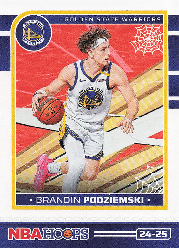 2024-25 Hoops Haunted Hoops Basketball Brandin Podziemski #81