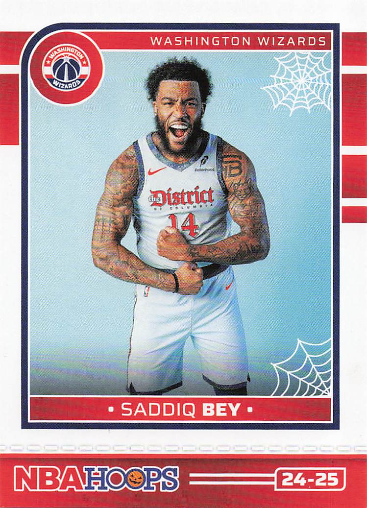 2024-25 Hoops Haunted Hoops Basketball Saddiq Bey #49