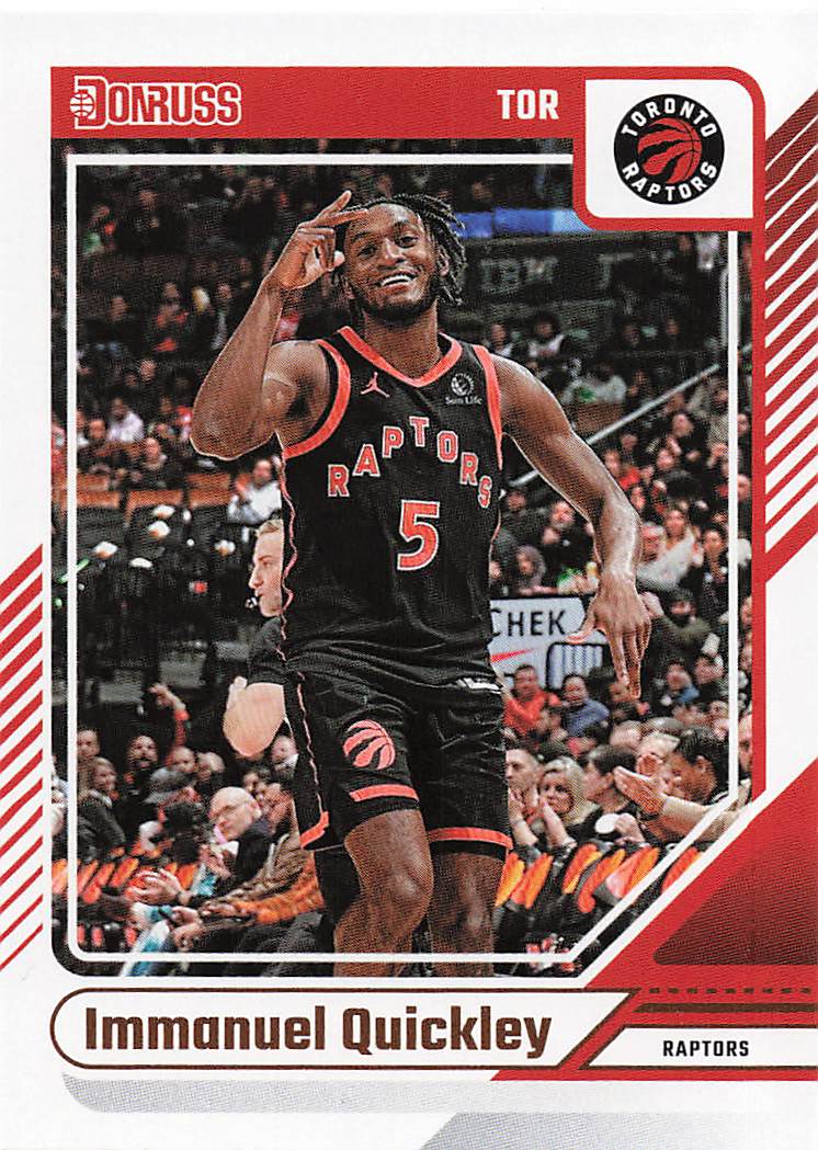 2024-25 Donruss Basketball Immanuel Quickley #68