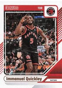 2024-25 Donruss Basketball Immanuel Quickley #68
