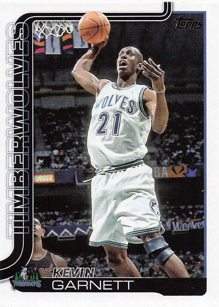 2025-26 Topps Basketball Kevin Garnett #254