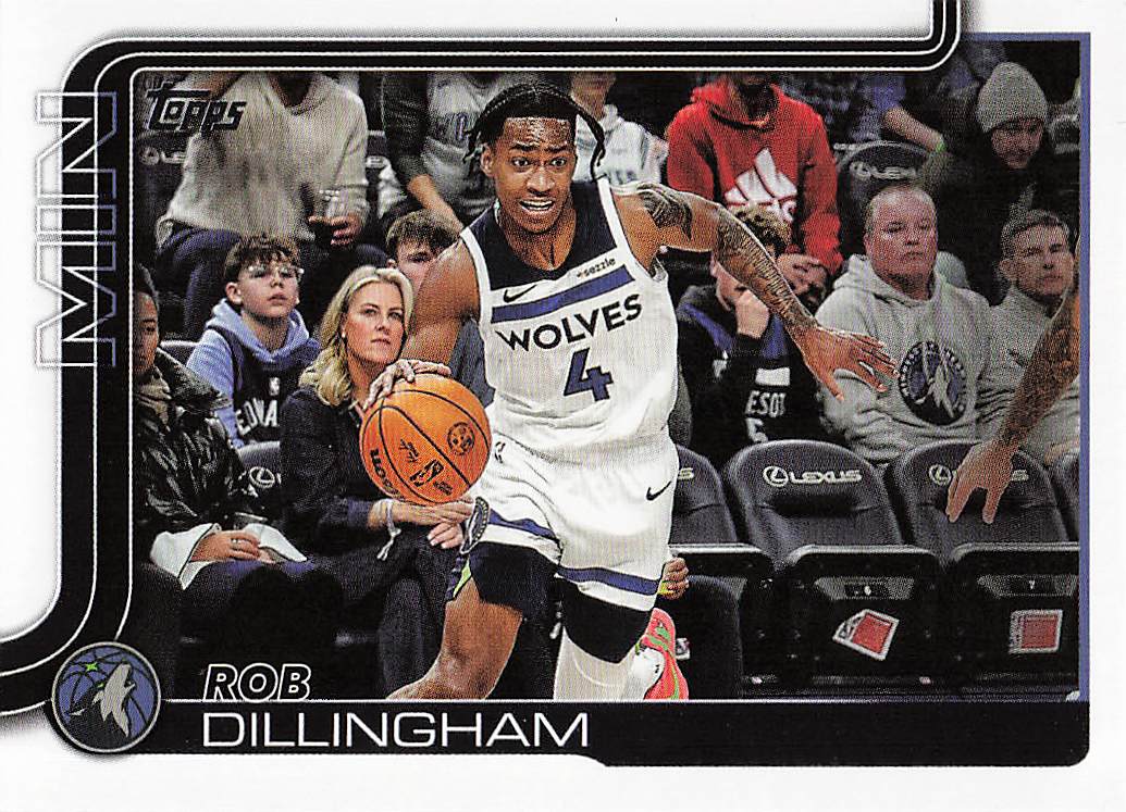 2025-26 Topps Basketball Rob Dillingham #114