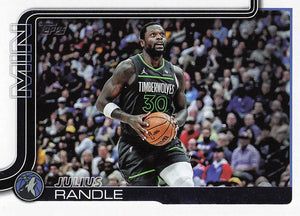 2025-26 Topps Basketball Julius Randle #110