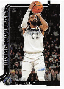 2025-26 Topps Basketball Mike Conley #112