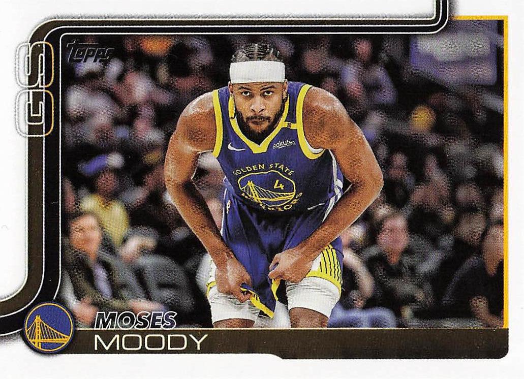 2025-26 Topps Basketball Moses Moody #140