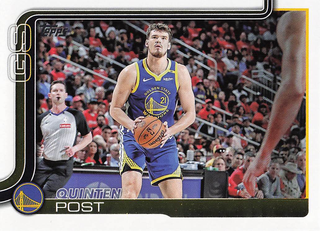 2025-26 Topps Basketball Quinten Post #139