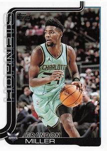 2025-26 Topps Basketball Brandon Miller #68