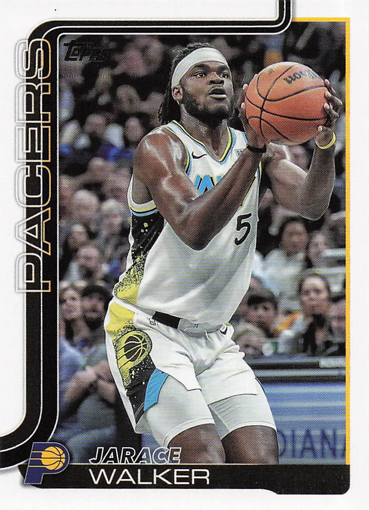 2025-26 Topps Basketball Jarace Walker #50