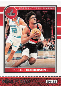 2024-25 Hoops Basketball Scoot Henderson #13