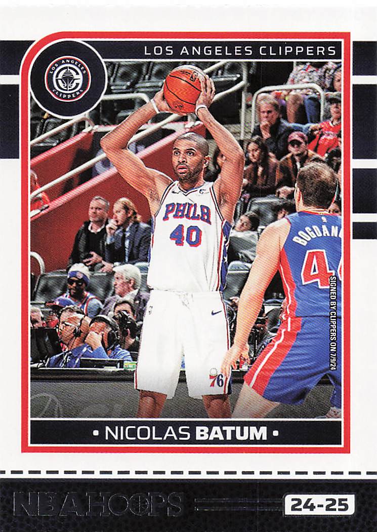 2024-25 Hoops Basketball Nicolas Batum #158