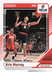 2024-25 Donruss Basketball Kris Murray #33