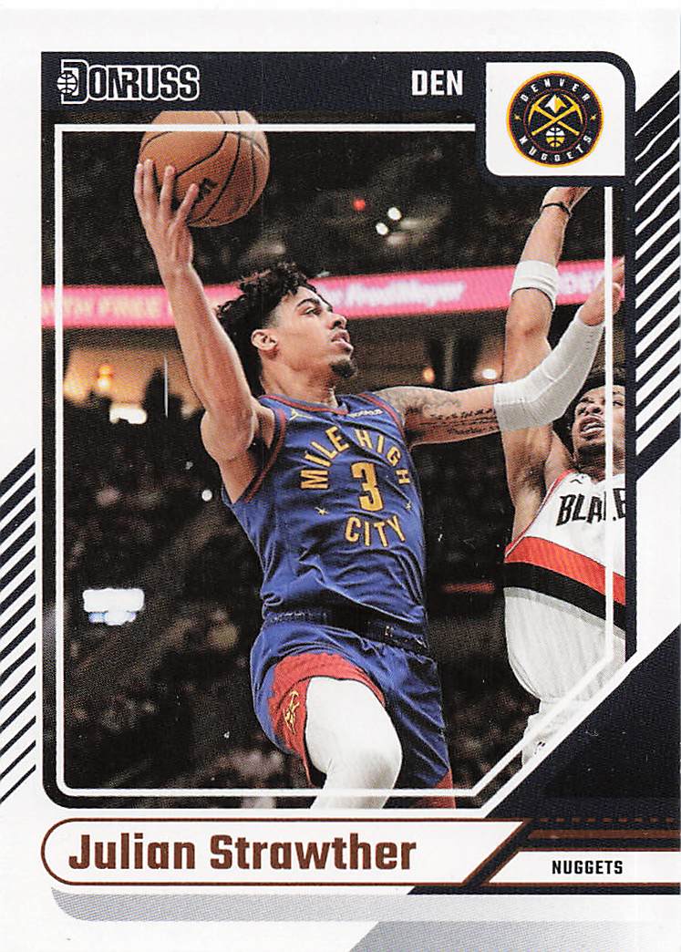 2024-25 Donruss Basketball Julian Strawther #182