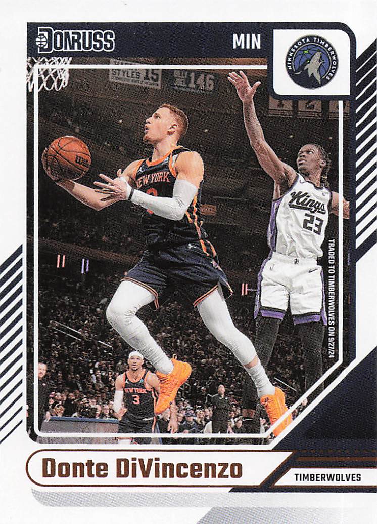 2024-25 Donruss Basketball Donte DiVincenzo #77
