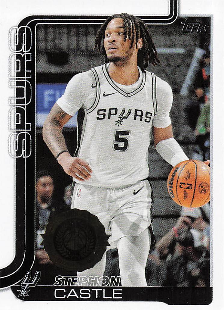 2025-26 Topps Basketball Stephon Castle #197